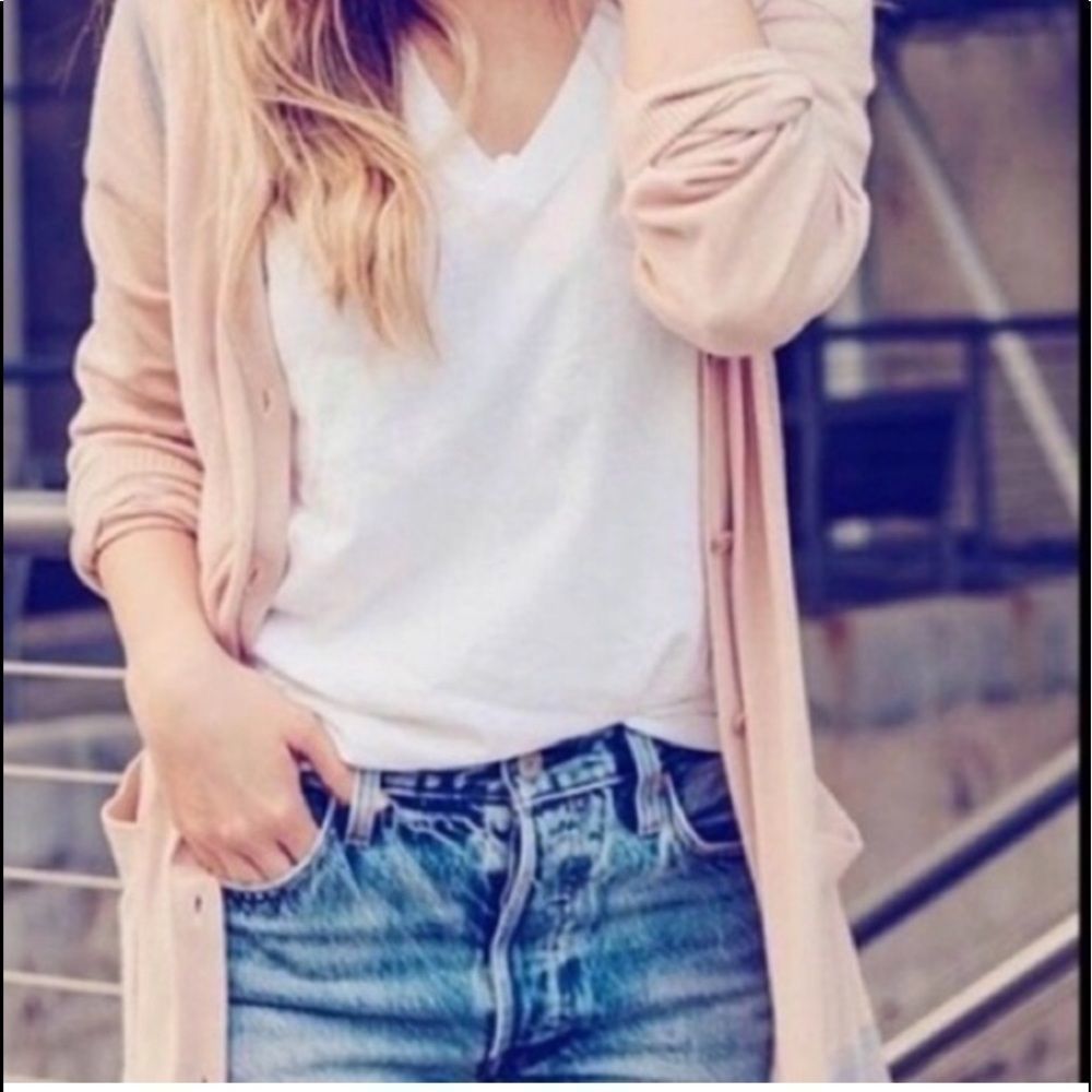 Cabi Lucy Style 5288 Blush Pink Cardigan Size M
